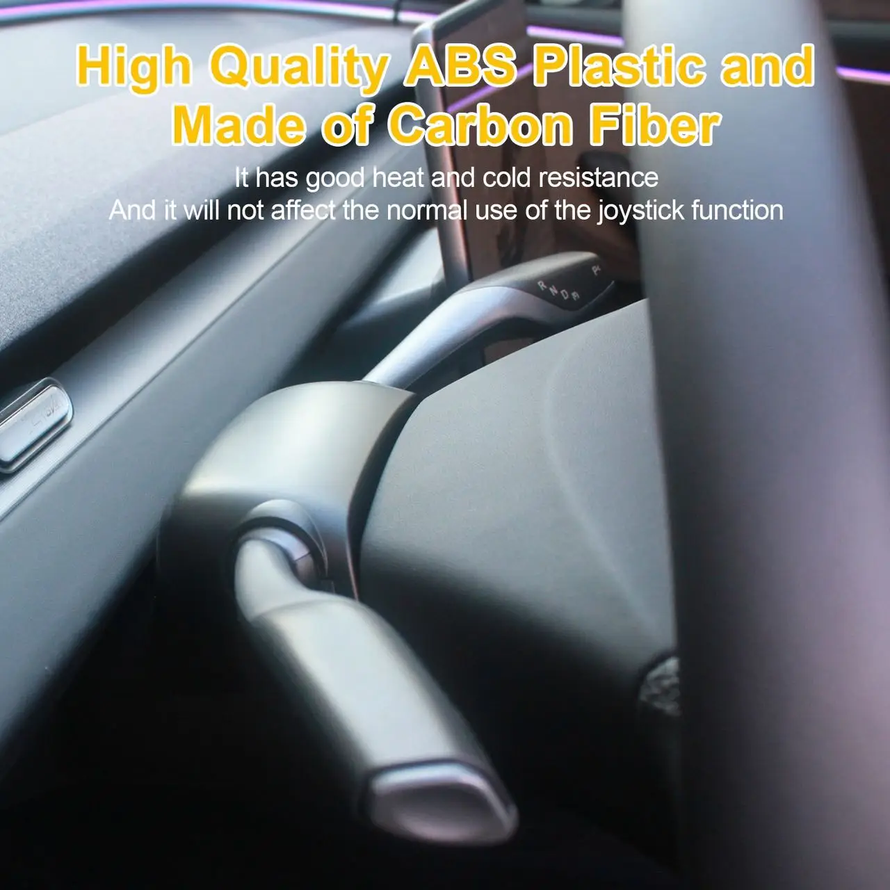 Accesorios para coche Rosestar, estacas de cambio de marchas, palanca de cambio de marchas, manija de limpiaparabrisas de señal para Tesla Model 3 HIghland 2024-2025