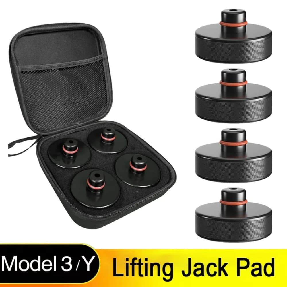 Kit de reparación de neumáticos Jack Pad para Tesla Model 3 S X Y Juniper 2026 2025 2024, accesorios de viaje, adaptador de almohadilla de elevación de goma para coche