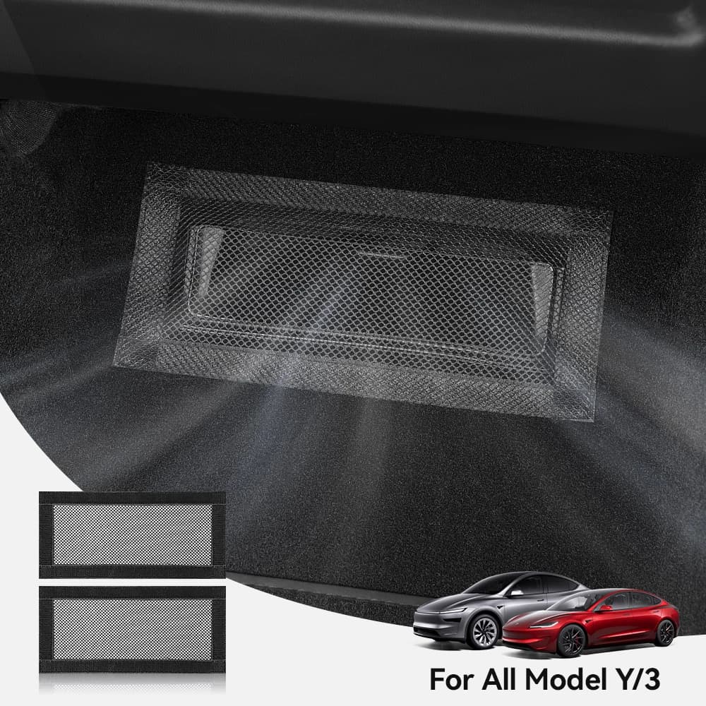 Cubierta de ventilación para Tesla Model Y Juniper 3 Highland, Protector de salida debajo del asiento, malla antipolvo antibloqueo, accesorios 2025-2021