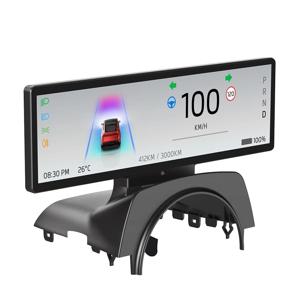 SATONIC - Panel de Instrumentos Inteligente con Cocheplay de 8.8'' para Tesla 2026, Nuevo Modelo Y Juniper YL, Compatible con Cocheplay Inalámbrico, Android Auto y GPS